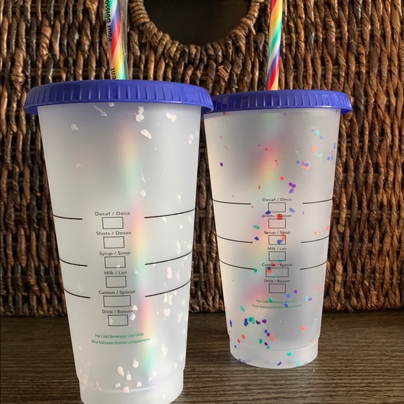 Starbucks 2020 Pride π Confetti Color Changing - Picture 2 of 2